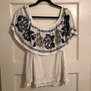 Free People Off the Shoulder Top